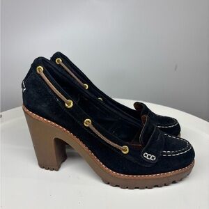 Stylish Black and Brown Women's Heels